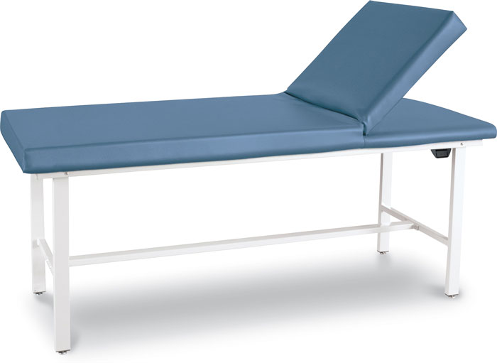 Gas Adjustable Therapy Treatment Medical Exam Table, New, Blue