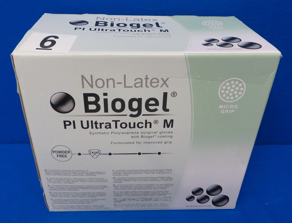New PI Ultratouch M, Biogel 4266000 50 Pairs Synthetic Polyisoprene