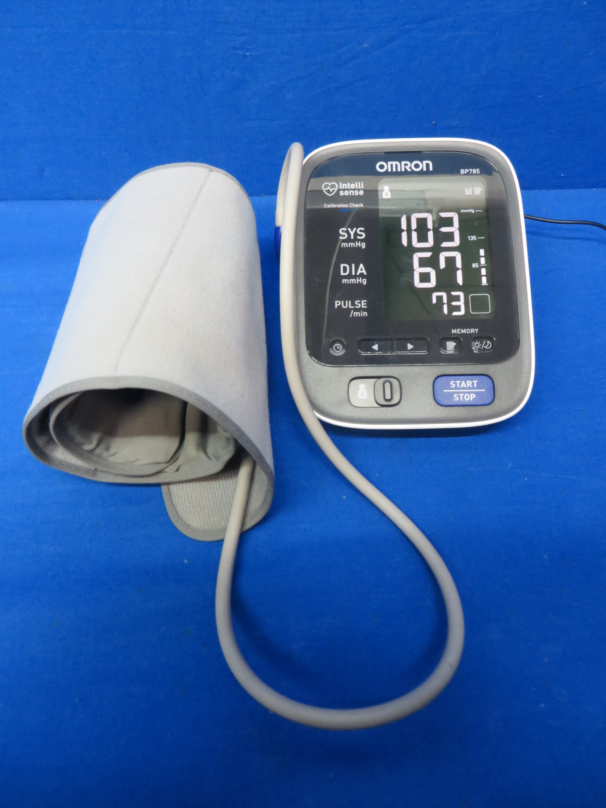 Omron BP785 Blood Pressure Monitor, 90 Day Warranty