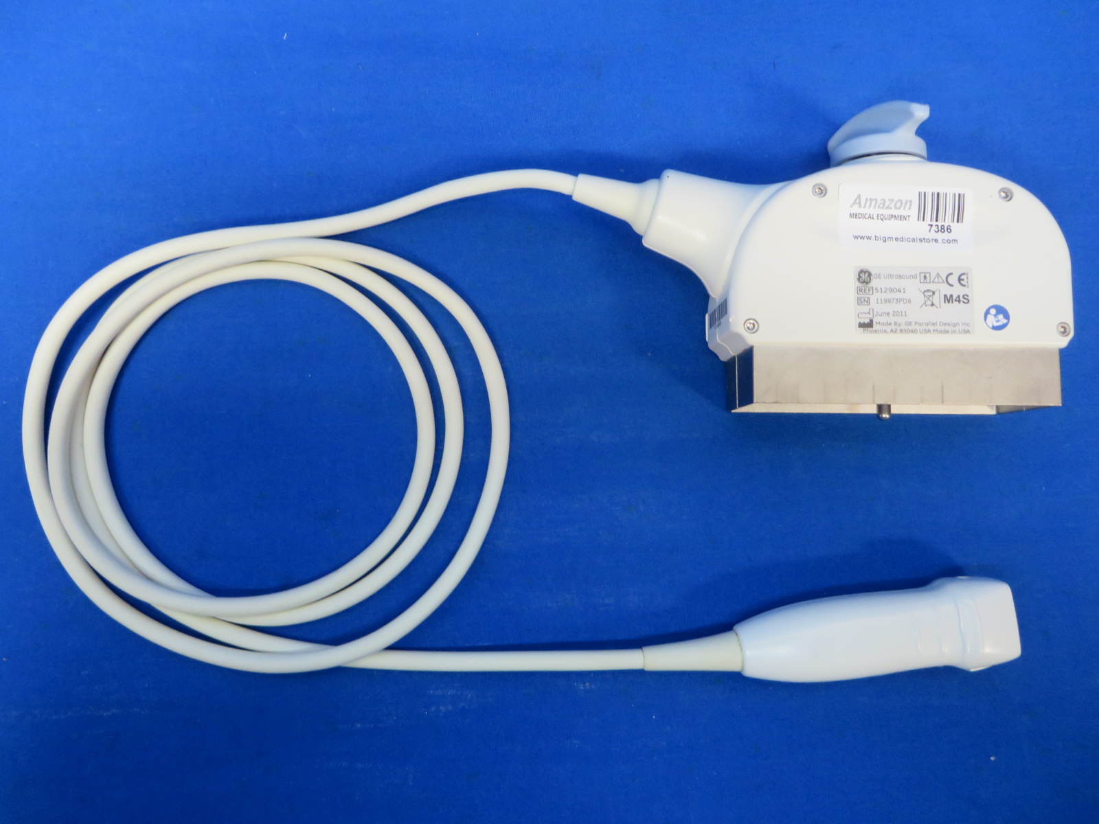 GE M4S Cardiac Ultrasound Logiq Vivid Probe, 90 Day Warranty