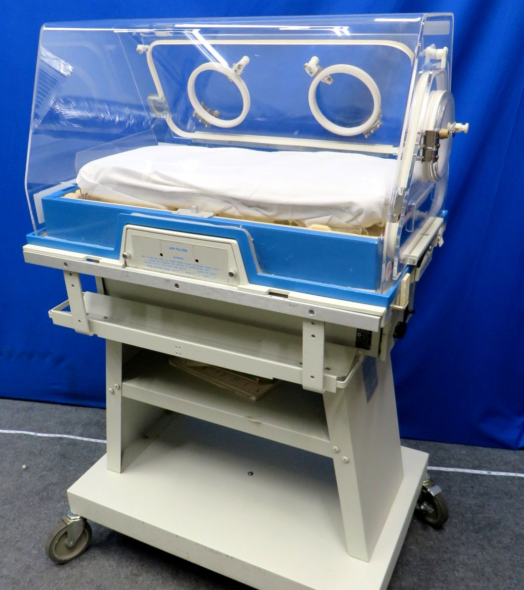 AIR SHIELDS C300 Isolette Infant Incubator, 90 Day Warranty
