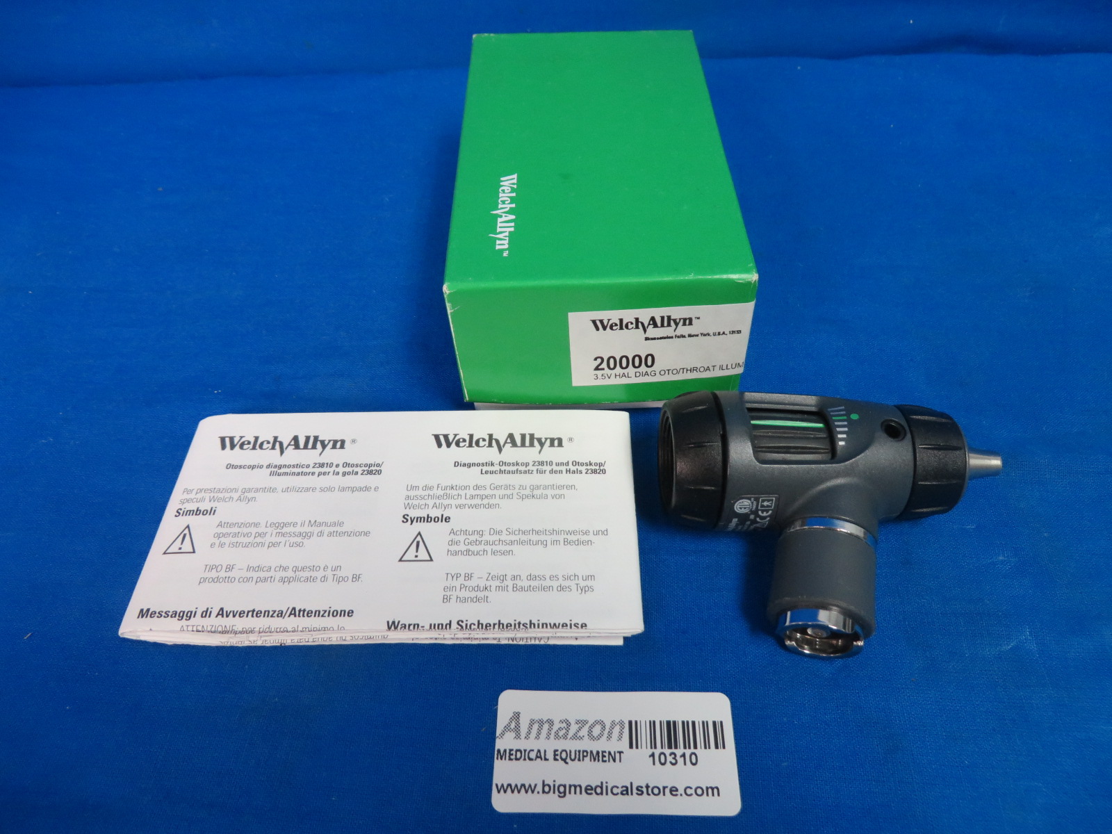 Welch Allyn 23810 Macroview Otoscope with Manual, 90 Day Warranty