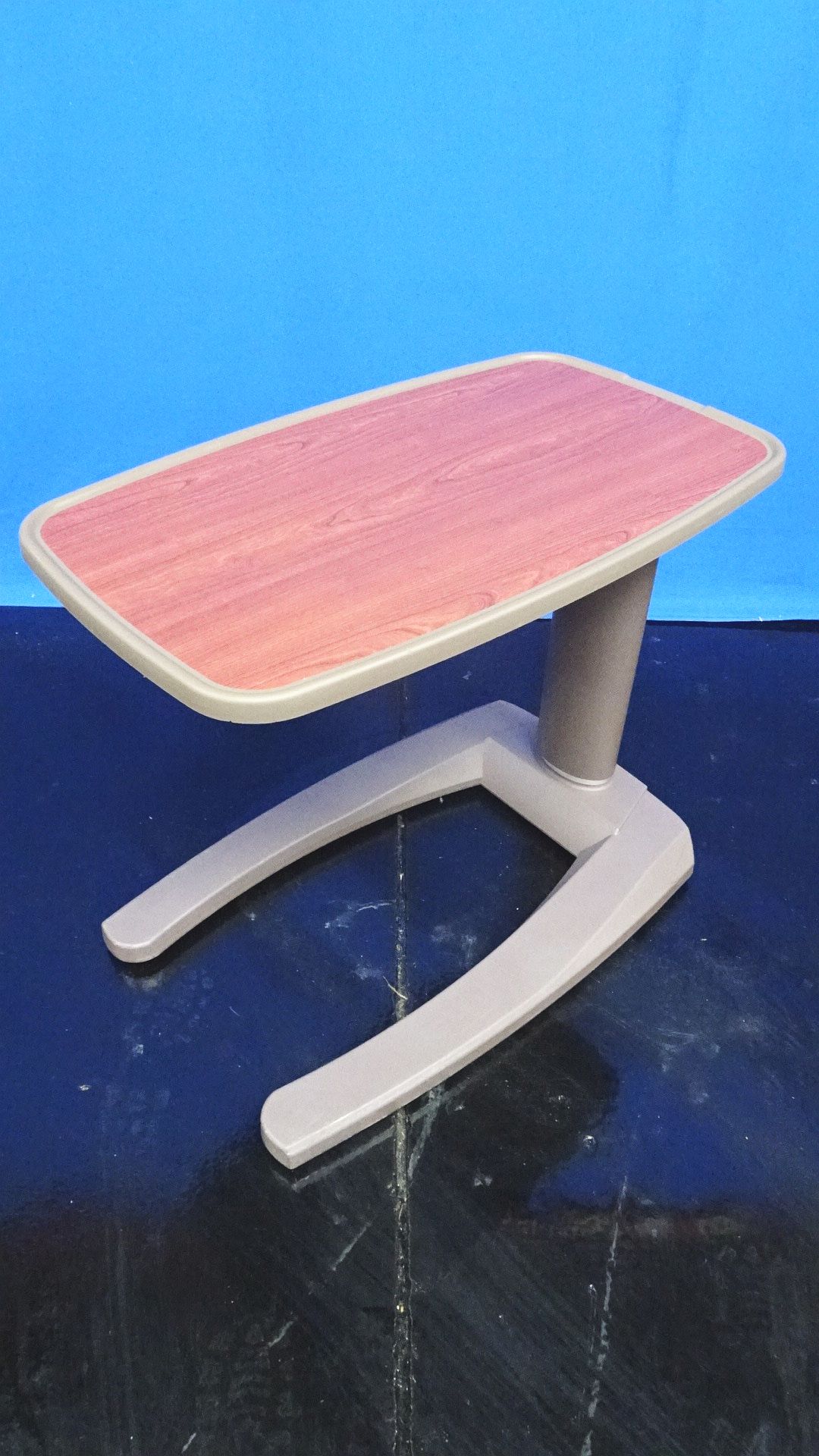 Stryker E2005 Dark Wood Grain Overbed Table, 90 Days Warranty