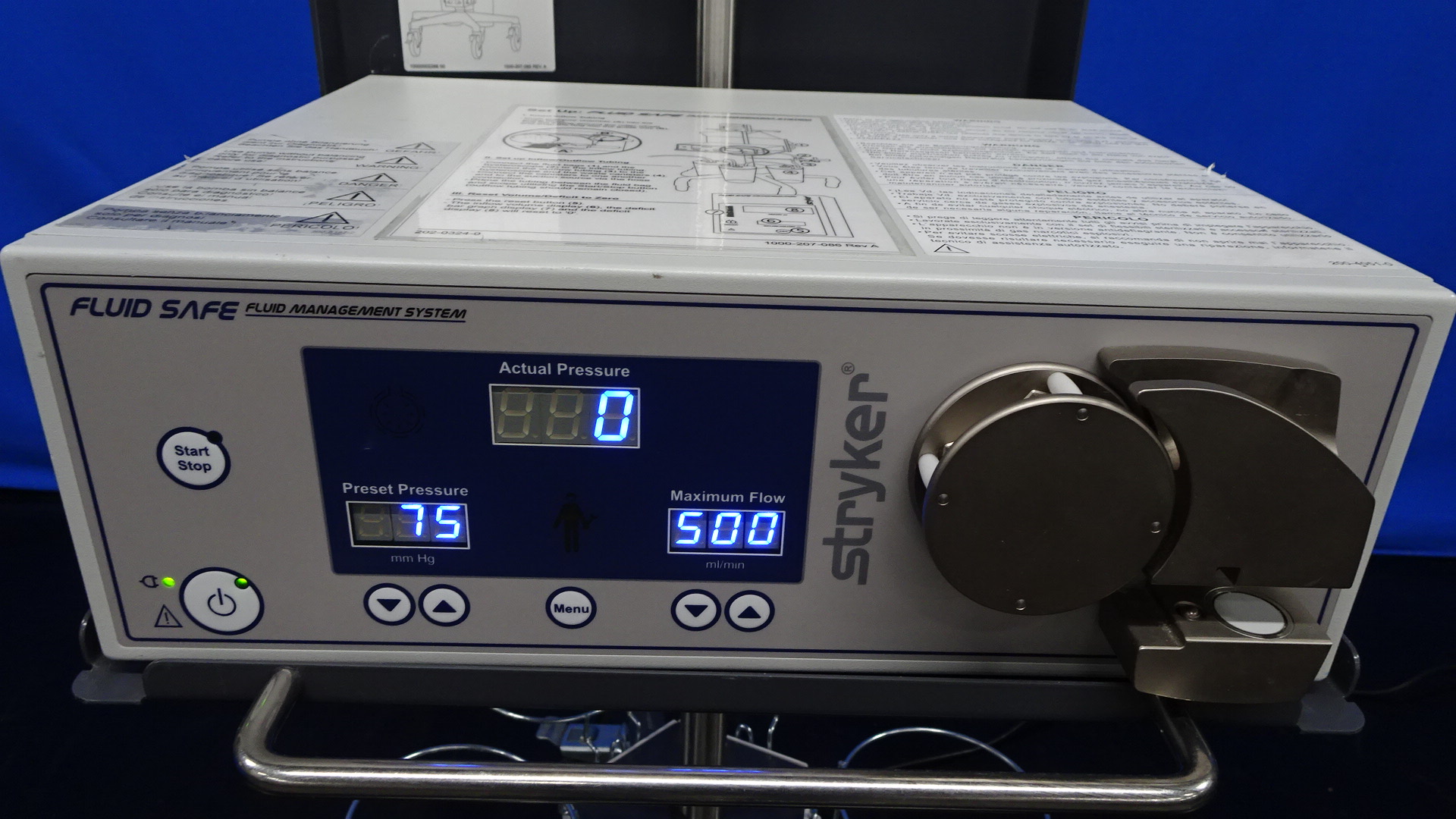 Stryker 502000001 H111 Fluid Safe Fluid Management Pump System, 90