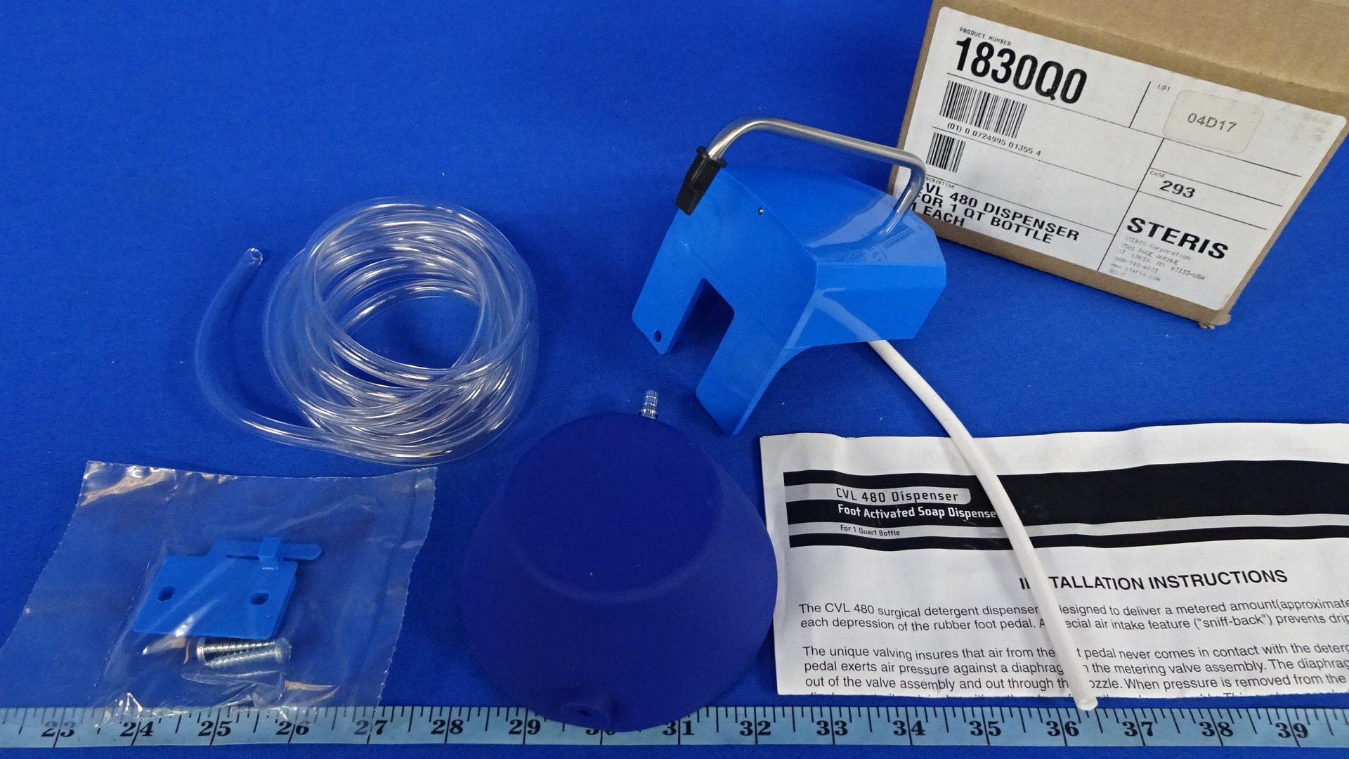 Steris 1830Q0 CVL 480 Dispenser for 1 Qt Bottle, 90 Day Warranty