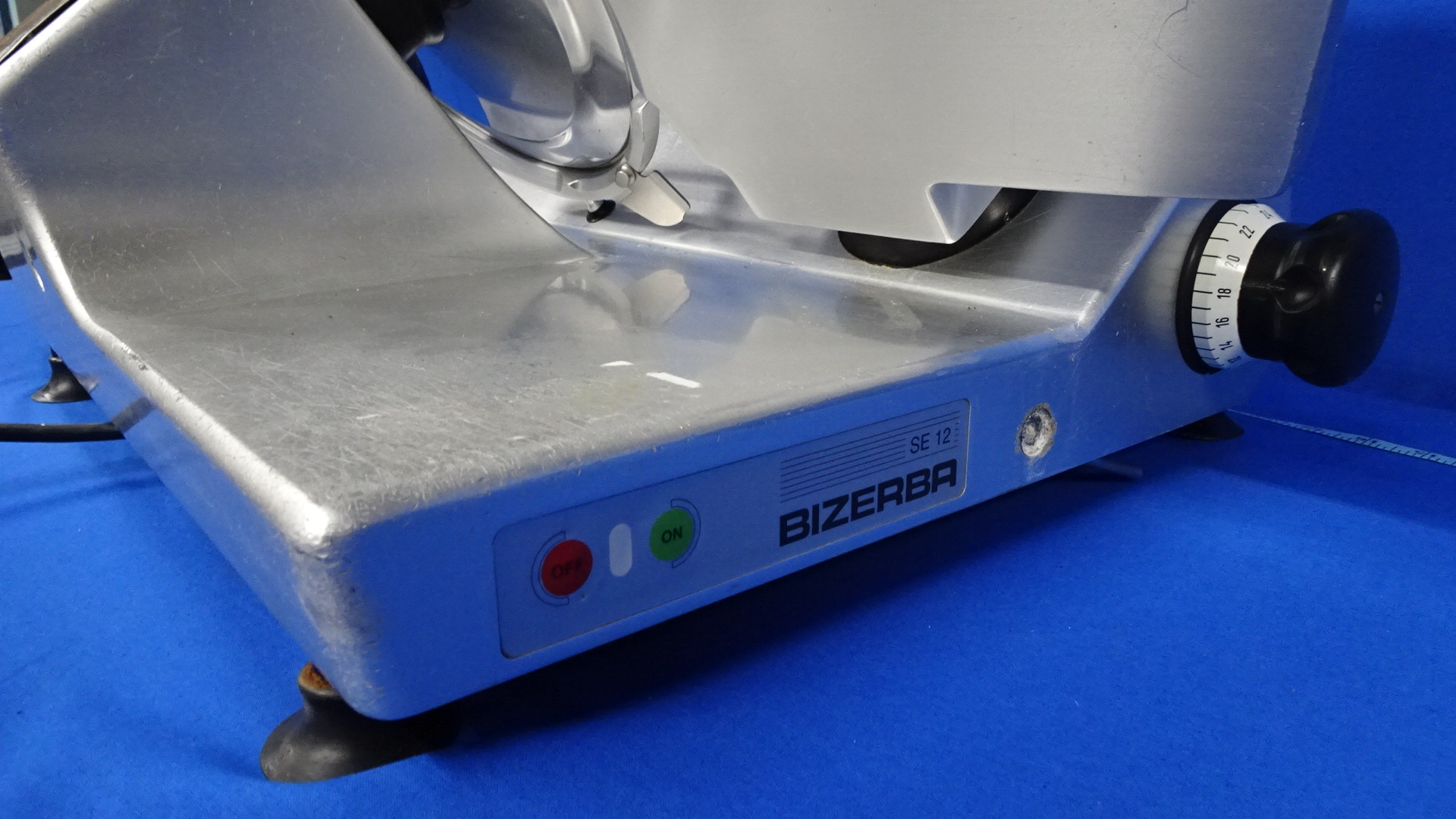 Bizerba Se12 Manual Meat Slicer, 90 Day Warranty
