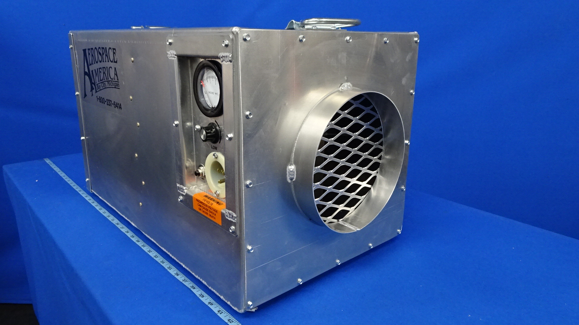 Aerospace 500 Mag Aeroclean Negative Air Scrubber Machine, 90 Day Warranty