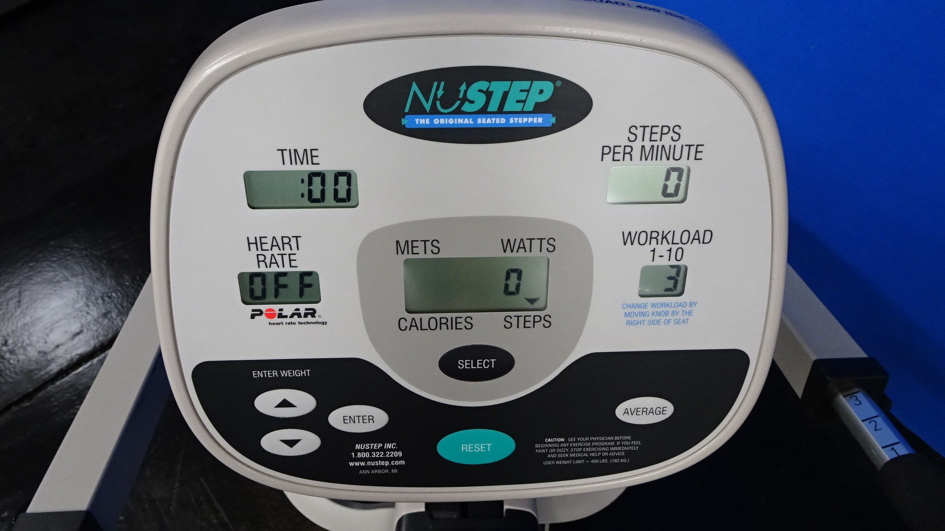NuStep Trs 4000 The Original Seated Stepper Cross Trainer 180 Degree