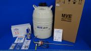 Brymill Cry-AC-3 Cryogenic 300ML Dispenser with Cryoplate, 6 Starter Tips, Tip Holder, and MVE Lab 20 Liquid Nitrogen De
