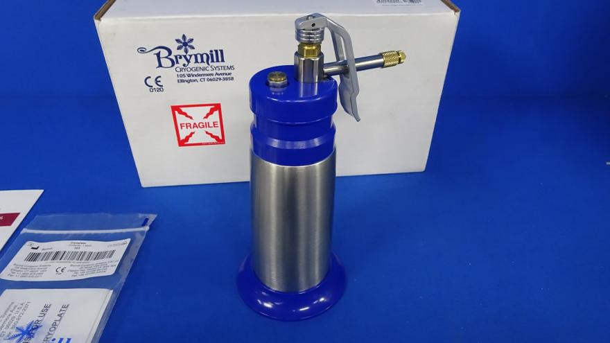 Brymill Cry-AC-3 Cryogenic 300ML Dispenser with Cryoplate, 6 Starter Tips, Tip Holder, and MVE Lab 20 Liquid Nitrogen De