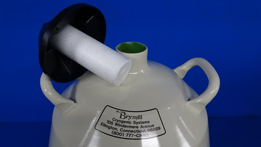 Brymill Cry-AC-3 Cryogenic 300ML Dispenser with Cryoplate, 6 Starter Tips, Tip Holder, and MVE Lab 20 Liquid Nitrogen De