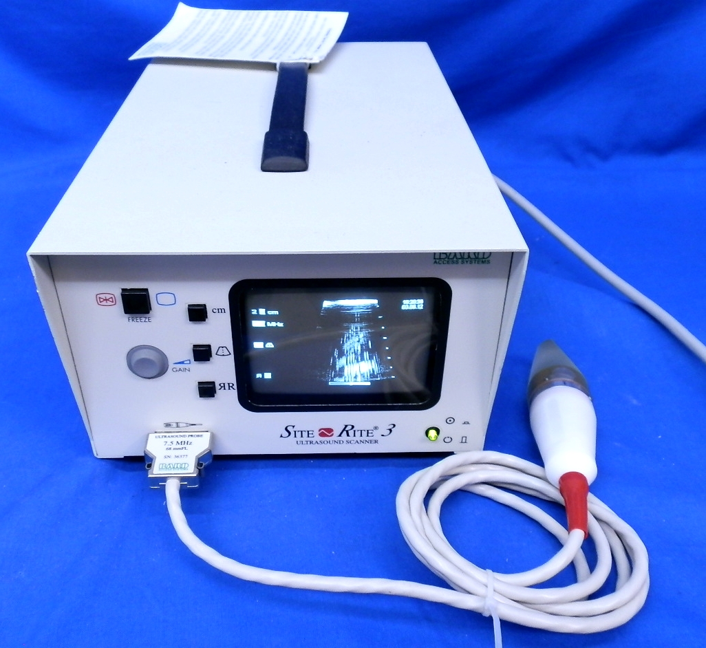 Bard Site Rite 3 Vein Ultrasound with Probe, 90 Day Warranty